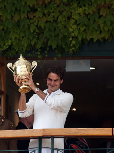 费德勒追平桑普拉斯　英国人７６年梦难圆