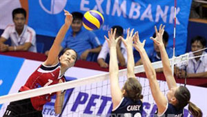 Eximbank杯越南电视台国际女排锦标赛拉开帷幕