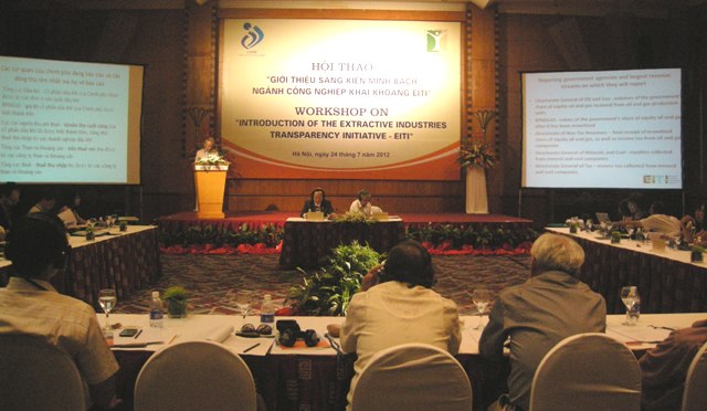 Introducing the Extractive Industries Transparency Initiative in mining and quarrying industry