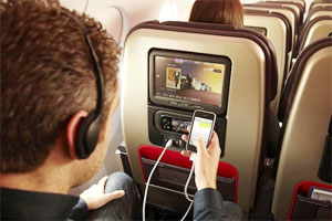 Vinaphone provides in-flight mobile services