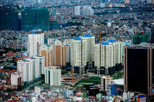 Hà Nội nhìn từ trên cao