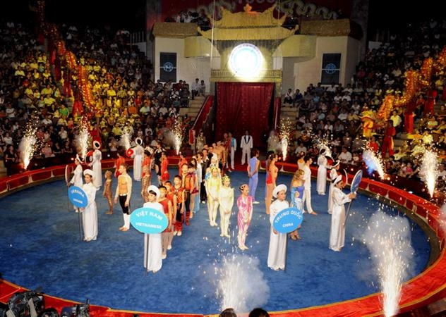 Liên hoan Xiếc quốc tế lần thứ IV sẽ diễn ra vào tháng 11 2012