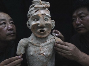 5,300-year-old Mongolian statue reconstituted