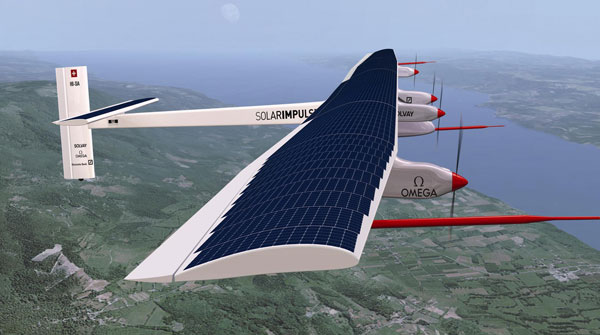 L’avion solaire Solar Impulse a achevé son premier vol international