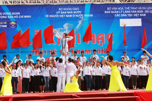 2012年越南夏令营的难忘瞬间