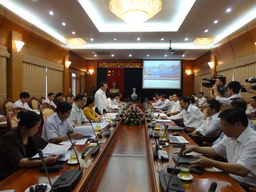 Thường trực Thành ủy Hà Nội góp ý về đề án phát triển kinh tế - xã hội của tỉnh Quảng Ninh