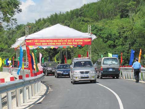 Phú Yên Thông tuyến giao thông phía Tây
