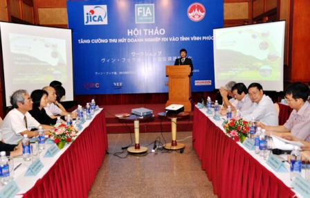 Vĩnh Phúc Tăng cường xúc tiến, thu hút đầu tư nước ngoài