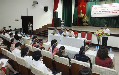 Préservation de la culture du Tây Nguyên