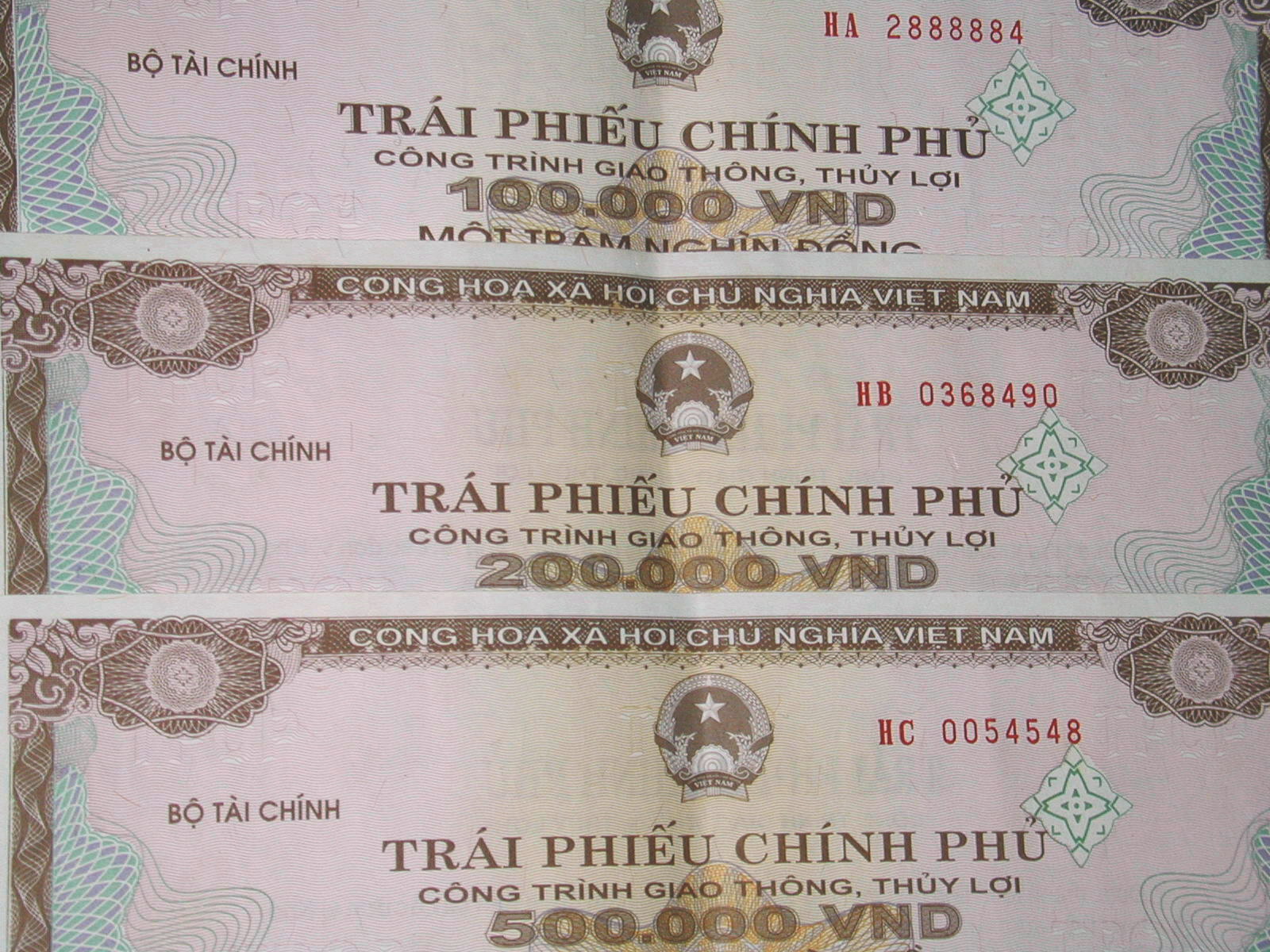 About VND 500,000 billion in Government bonds to be issued in 2016-2020