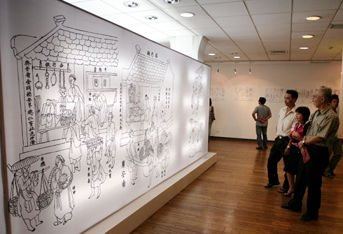 Exposition à Hanoi sur les citadins et paysans au début du 20e siècle
