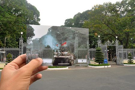 Quand passé et présent se télescopent sur une même photo