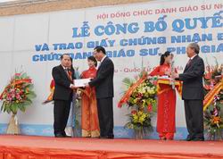 Quy định mới về tiêu chuẩn Giáo sư, Phó Giáo sư