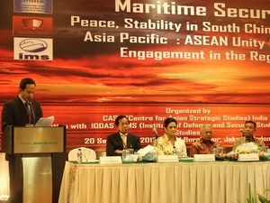 Conférence internationale sur la Mer Orientale en Indonésie