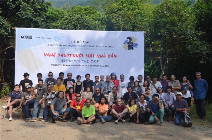 Nghệ thuật dưới mái nhà sàn Triển lãm những tác phẩm chưa công bố
