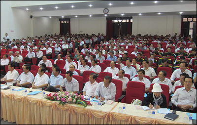 Bạc Liêu Quán triệt Nghị quyết Trung ương 6 khóa XI cho cán bộ chủ chốt trong tỉnh