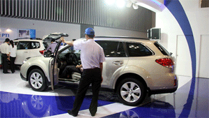 Auto sales down by one third