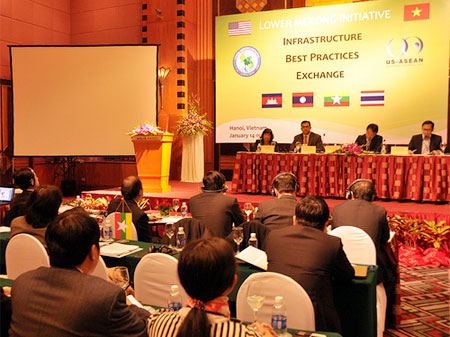 International partners discuss lower Mekong initiative infrastructure best practices