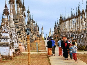 Myanmar plus d’un million de visiteurs étrangers en 2012