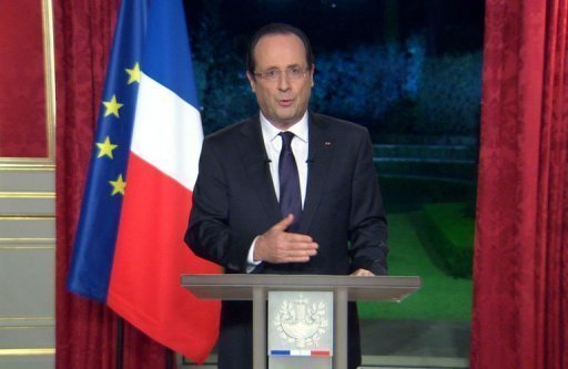 Voeux aux Français Hollande s engage à réduire coûte que coûte le chômage