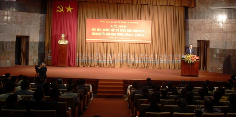 Đảng ủy Khối các cơ quan Trung ương quán triệt, triển khai Nghị quyết Trung ương 6 khóa XI