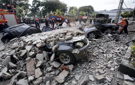 Séisme aux Philippines un nouveau bilan s élève à 110 morts