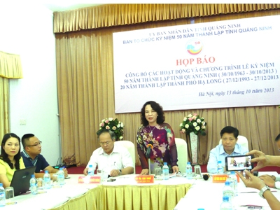 Quảng Ninh Công bố các hoạt động và chương trình kỷ niệm 50 năm thành lập tỉnh