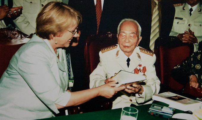 武元甲大将与国际朋友们