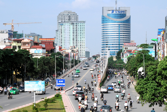 Cầu vượt nhẹ góp phần giảm ùn tắc giao thông ở Hà Nội