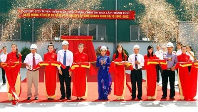 Mud treatment plant put into use in Quang Ninh