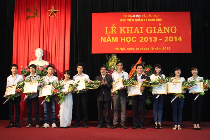 Học viện Quản lý Giáo dục khai giảng năm học mới