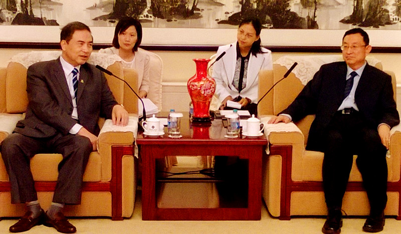 越共中央宣教部工作代表团对中国进行工作访问