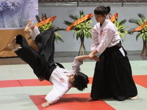 Programme d entraînement en aïkido à Hanoi