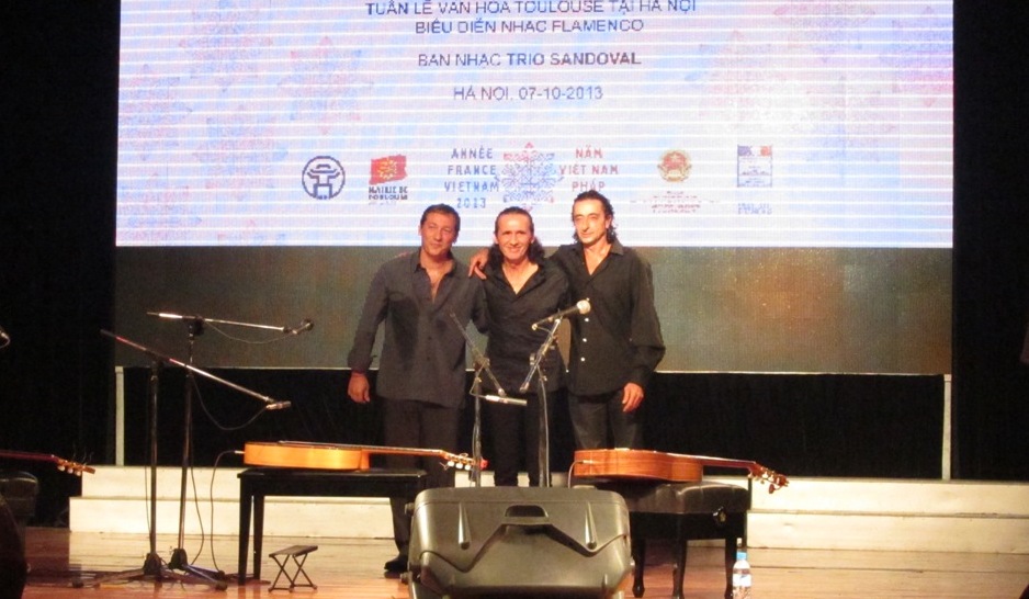 Soirée de flamenco du “Bernardo Sandoval Trio” à Hanoï
