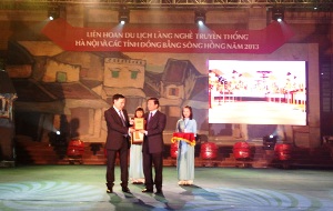 Ouverture du festival des villages de métiers de Hanoi