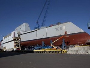 US to launch next-generation Zumwalt-class destroyer