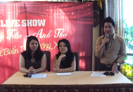 Trọng Tấn- Anh Thơ làm liveshow “Tình ta biển bạc đồng xanh” tặng nhân dân vùng bão lũ