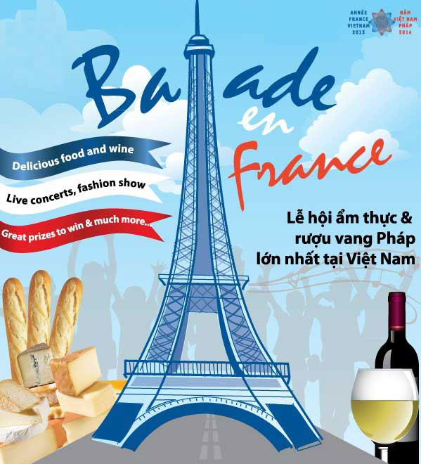 French Fair 2013 “Balade en France” in HCM city