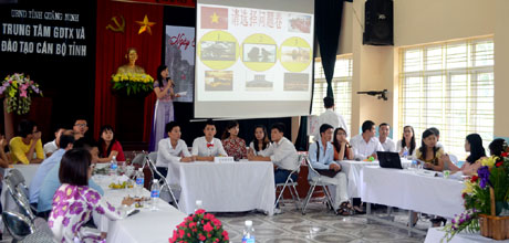 Han Chinese language exchange festival in Ha Long city