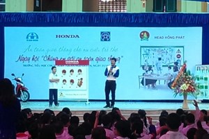 Hơn 1 triệu học sinh học an toàn giao thông với Honda Việt Nam