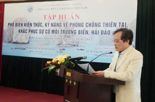 广宁举行预防自然灾害与克服海洋海岛环境事故集训会