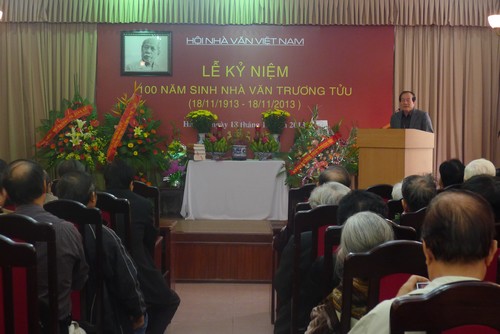 Tưởng niệm 100 năm ngày sinh nhà văn, nhà giáo Trương Tửu