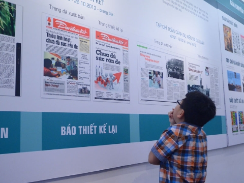 Exhibition “For a modern Vietnamese press” in Hanoi