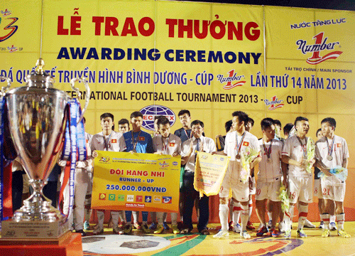 U23 Vietnam loses to B Binh Duong in BTV Cup final