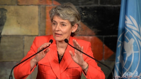 Irina Bokova re-elected as UNESCO Director General