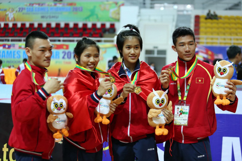 SEA Games  le Vietnam monte à la 2e place