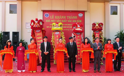 Khánh thành nhà máy vắc xin cúm đầu tiên tại Việt Nam