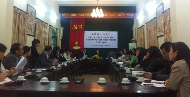 Club for world heritage sites in Vietnam established