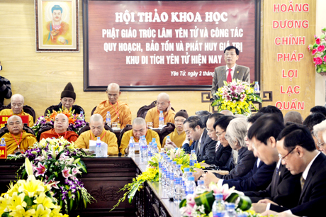 Master plan for preserving and developing the values of Yen Tu relic site