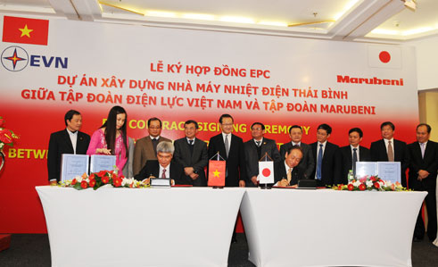 Lễ ký kết Hợp đồng EPC - Dự án nhà máy nhiệt điện Thái Bình